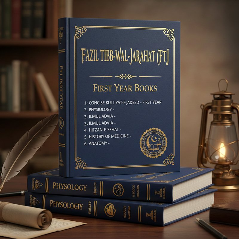 Fazil Tibb-WAL-Jarahat First Year Books